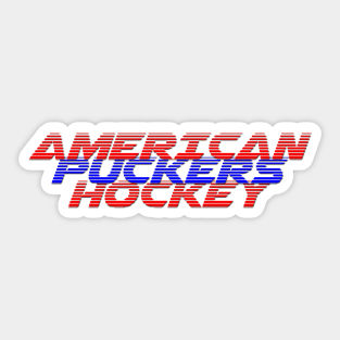 American Puckers Hockey Sticker